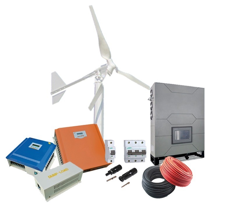 Wind-zonne-hybride controller De sleutel tot 5 kW / 10 kW off-grid windenergie-opwekking systeem