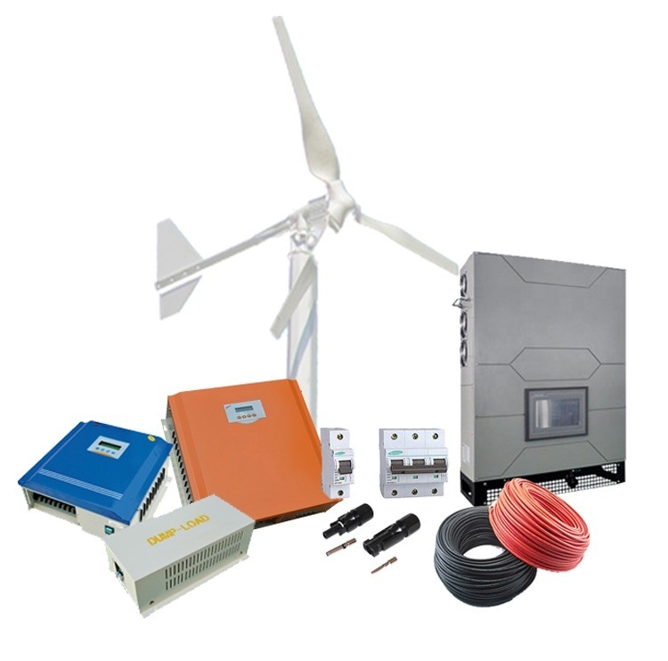 Flankenverbinding 5kw 10kw Generator Turbine Windenergiesysteem voor woningenergie