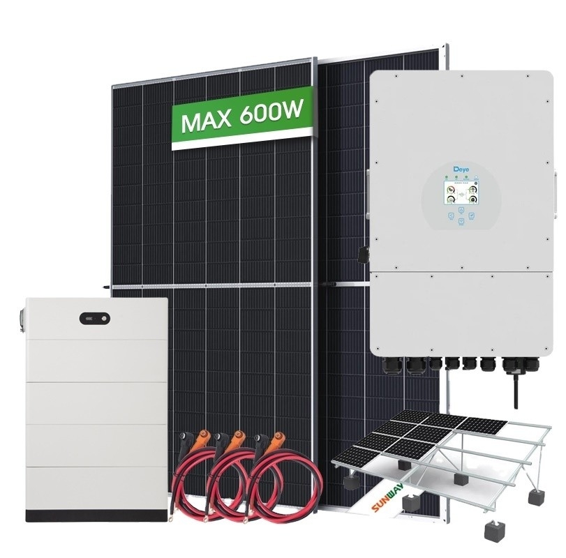 10kw 3 fase 20kw Hybride zonnestelsel 220v/380v Uitgangsspanning