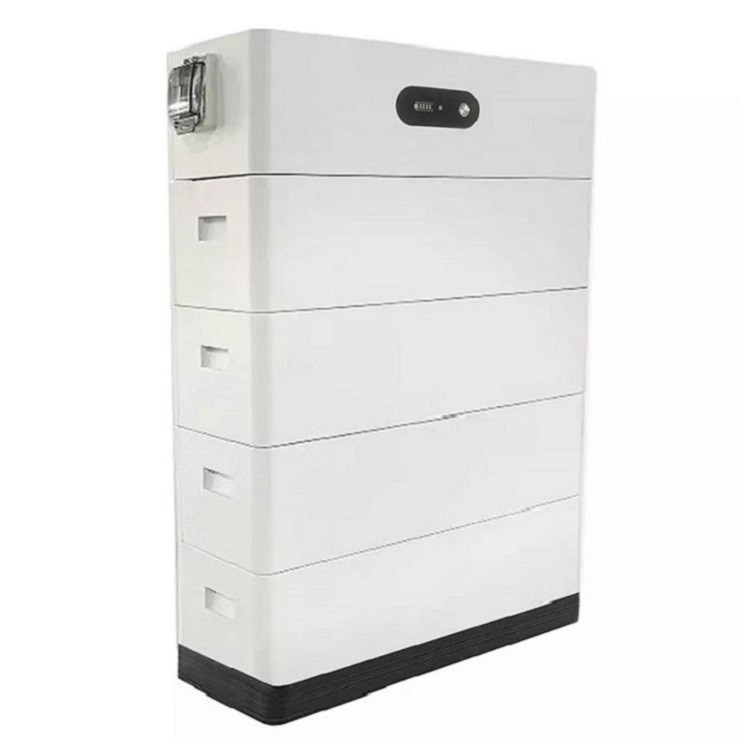 Stapelbare 48v 100ah 200ah 5kwh lithium-ion zonnebatterijen voor alles-in-één zonne-systemen