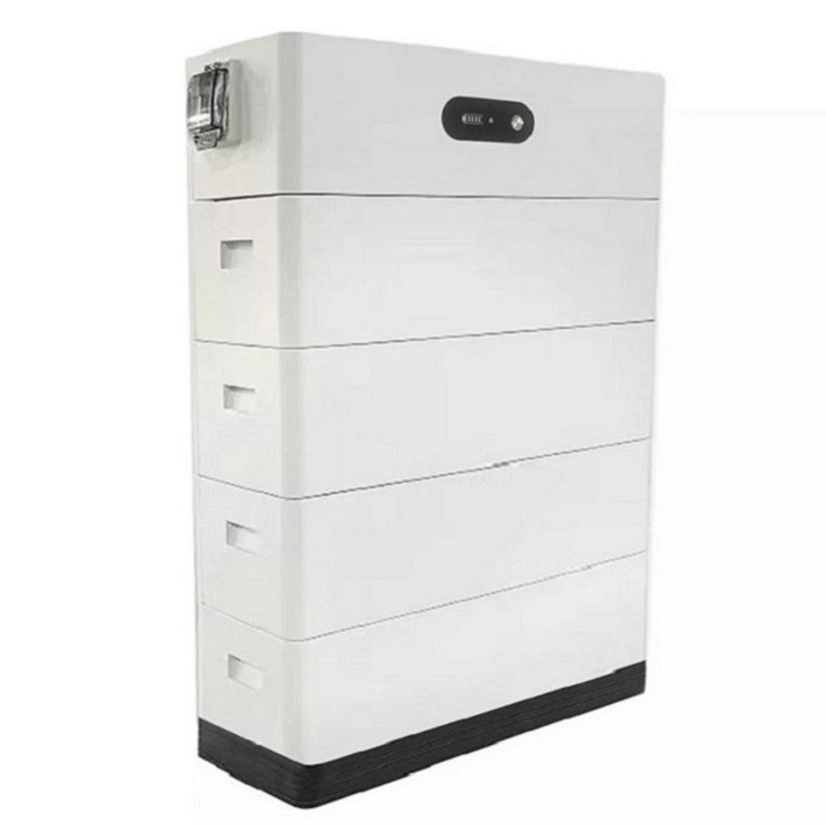 Hoge capaciteit 48v stapelbare LiFePO4 modulaire batterijen 100ah 200ah voor zonne-energie muur