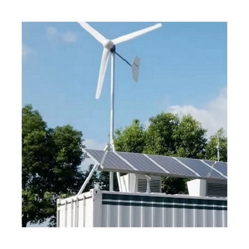 3kw 5kw 10kw Off Grid Home Wind Solar Hybrid Power System en langdurige gelbatterij