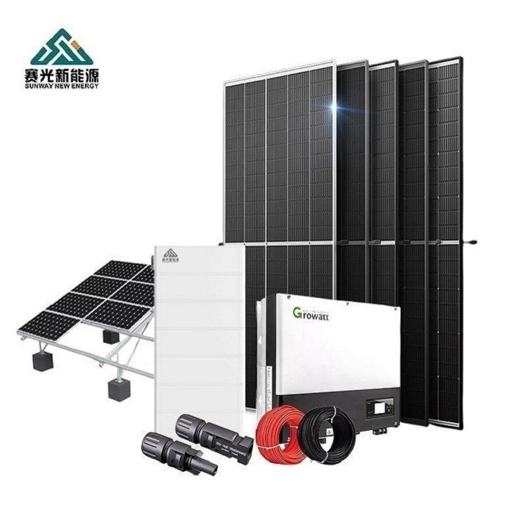 5kw 10kw 15kw 20kw Complete set zonnepaneel stroom systeem voor huis in Split Mode