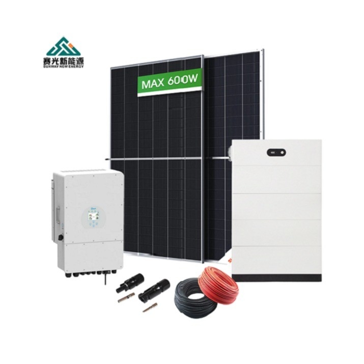 20kw 15kw 10kw 5kw Hybride zonne-energiesysteem voor huishoudens Nominale spanning 48Vdc / 51.2Vdc