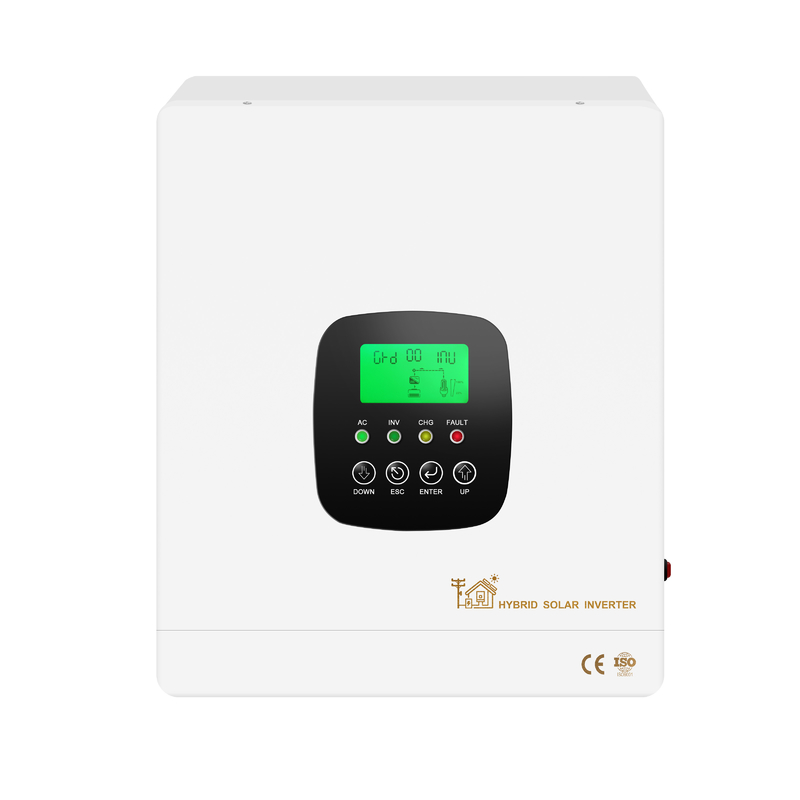 Krachtige zonne-inverter met slimme LCD-gebruikersinterface en pureïnegolfinverter