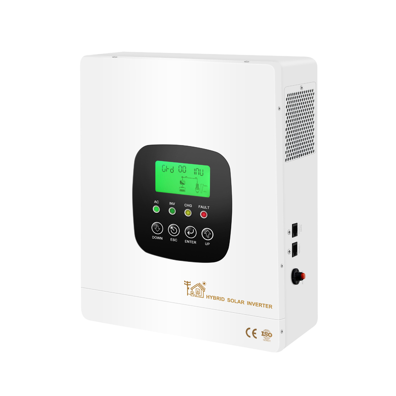 All-in-one zonne-inverter en LCD-interface 48VDC/51.2VDC accuspanning