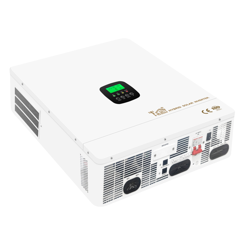 Intelligente luchtkoeling All-in-One Solar Charge Controller Inverter voor zonnebatterijsystemen
