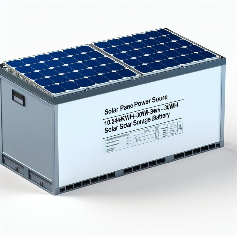 Zonnepanelen Energiebron 10,24 kWh-30 kWh Zonneopslagbatterij voor duurzame energieoplossingen