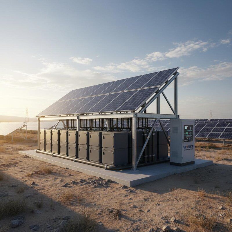 Zonnepaneel Energiebron Zonne-energie Opslag Standaard Installatiemodus Energiemanagementsysteem voor Grootschalige Zonne-energieprojecten