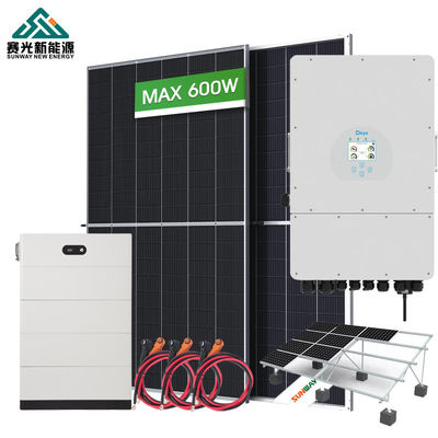 10kw 12kw zonne-hybride generator Off Grid Hybride zonne-systeem