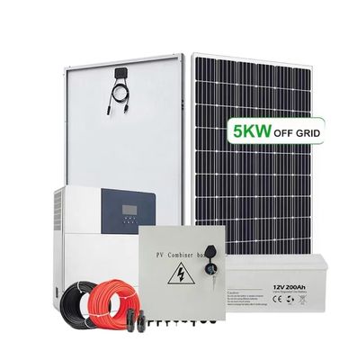 Hoge efficiëntie 51.2Vdc Off Grid Solar System Kit voor de markt van Myanmar