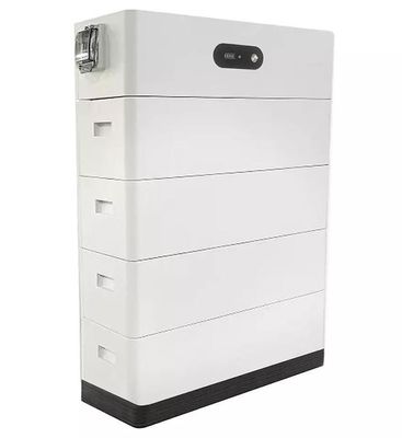 LiFePO4-batterijtype 10KWH 15KWH 20KWH Zonnebatterij voor huishouden Stapelbare oplaadbare batterij