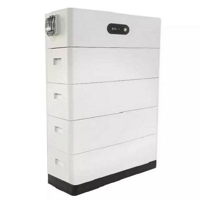 Hoge capaciteit 48v stapelbare LiFePO4 modulaire batterijen 100ah 200ah voor zonne-energie muur