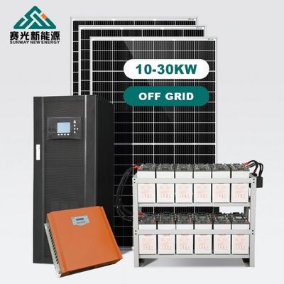 20 kW volledig off-grid fotovoltaïsch systeem zelfstandig zonnepaneelsysteem