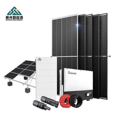Custom 10kw Hybrid Solar Energy System 15kw 20kw Voor B2B markt