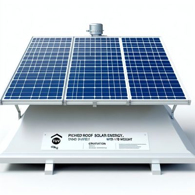 Stevige roof STD zonne-energiesysteem met TUV-certificering en 18 kg paneelgewicht