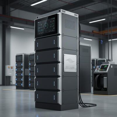 Outputvermogensbereik 10 tot en met 20 KWh Energieslagersysteem met een nominale energiecapaciteit van 5100 Wh Ontworpen voor energiebeheer en netwerkondersteuning