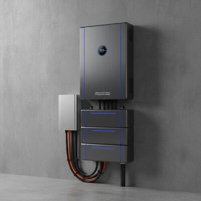 Off Grid Zonne-energie Opslag Batterij Wandmontage Installatiemodus Energiecapaciteit 10,24 kWh tot 30 kWh en Energieopslag Oplossing