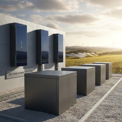 Off-Grid Renewable Energy Storage Ground Mounted Wall Hanging Units Bijdragen aan back-up en duurzame energiebeheeroplossingen